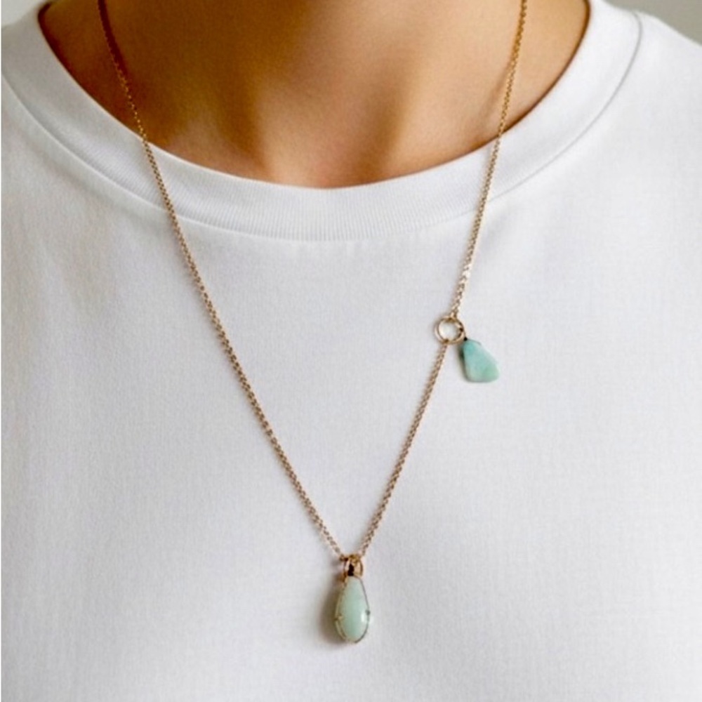 NWOT WA Studios Turquoise Necklace